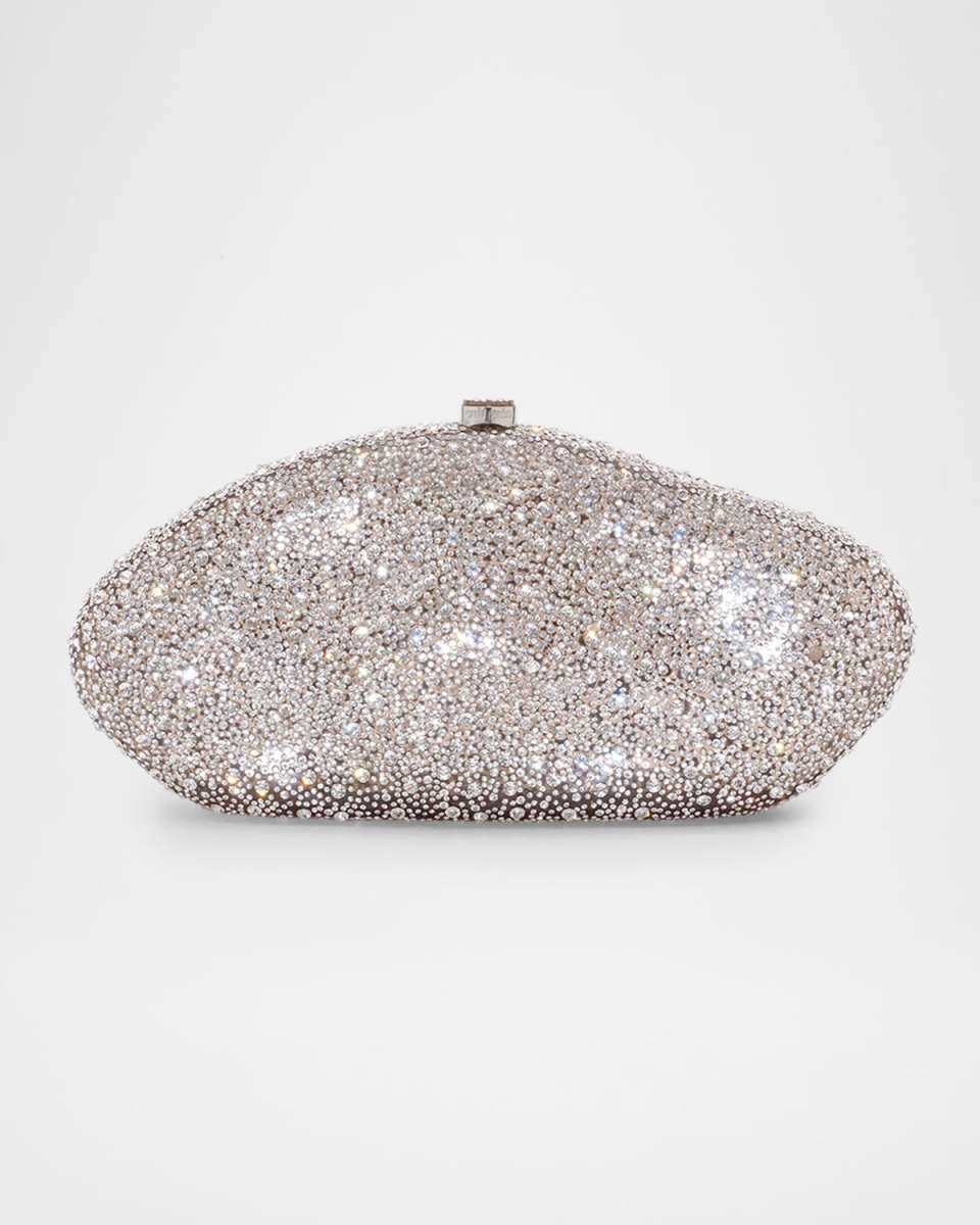 The Caldera Rhinestone Acrylic Clutch Bag